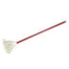 BIRDWELL 9302-12 Toy Mop, Cotton Mop Head, Wood Handle