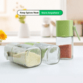 thumbnail image 7 of Press-to-Dispense Seasoning Bottle, Salt and Pepper Shaker with Precise Portion Control, Sprinkle Spice Dispenser for Kitchen (Green,White)), 7 of 7