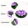 thumbnail image 2 of Solar Fountain Pond Outdoor Bird Bath Fountains Solar Power Floating Garden(), 2 of 6