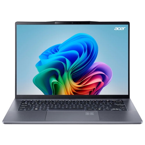Acer 14,5 Po Swift AI Copilot - IPS @120Hz/ Qualcomm Snapdragon X Plus/ 16G DDR5X/ 512G SSD/ Adreno Graphic/ Finger Scanner/ W11 - Excellent Remis à Neuf avec Garantie du Fabricant Acer de 1 An