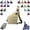 Khaki, variant on 2026 New Anti Theft Crossbody Bag Anti Theft Travel Bag Travel Crossbody Bags Left or Right Shoulder Bags for Women Men