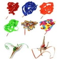 thumbnail image 2 of 4m Gymnastics Rhythmic Dancing Ballet Ribbon Streamer Twirling Baton Rod Wand, 2 of 5