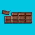 thumbnail image 2 of Hershey's Milk Chocolate Giant Candy, Bar 7.56 oz, 25 Pieces, 2 of 5