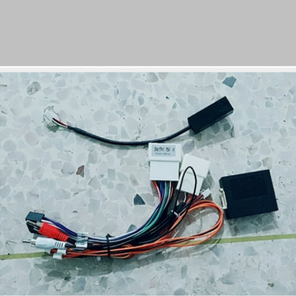 Acaigel High Version Cable Harness Adapter W/ Canbus Box For Mitsubishi Outlander 06-12