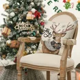 thumbnail image 4 of Funda de cojín navideña de 45 cm, funda de almohada, decoración navideña para el hogar, decoración de Año Nuevo Noel, 4 of 5