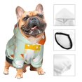thumbnail image 3 of Balery Mushroom Bee Sudadera con Capucha para Perros Pequeños – Ropa para Mascotas, Disfraz para Perros y Gatos, Ideal para Fiestas y Cosplay-X-Large, 3 of 7