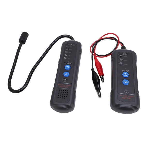 Probador De Cables Subterráneos, Detector De Cables Subterráneos De 1640 Pies De Longitud, Multifuncional, 6.6 Pies De Profundidad, Eficiente Con Auriculares Para Cables De