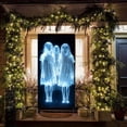 thumbnail image 6 of HOZVOMI Halloween Door Cover Decoration for Festive Seasonal Celebration, Perfect for Halloween Parties and Winter Decor, Easy to Install Tapestry for Indoor or Outdoor Use, 6 of 9