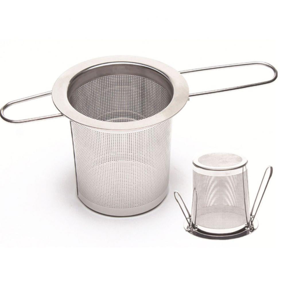 Stainless Steel Tea and Coffee Infuser Fine Mesh Filters Tea Strainer Steeper 