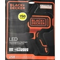 thumbnail image 2 of Black and Decker 750 Lumen LED Li-ion Rechargeable Spotlight (SLV2B) Black and Orange, 2 of 9
