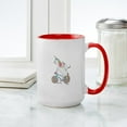 thumbnail image 4 of CafePress - Cat Unicorn Riding Unicorn Cat Who's Riding A Mugs - 15 oz Ceramic Large White Novelty Mug, 4 of 4