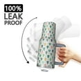 thumbnail image 3 of Gray Christmas Tree Pattern Tumbler with Handle and Lid,40oz Double Wall Vacuum Insulated Tumbler,Cups Gift for Women and Men, 3 of 7