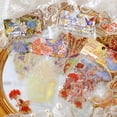 thumbnail image 4 of Fairy Gold Foil Holographic Stickers Set(120 Pieces With 4 Themes)-resin Transparent Waterproof Stickers,butterfly,flower Vintage Letter Planner Stick, 4 of 4