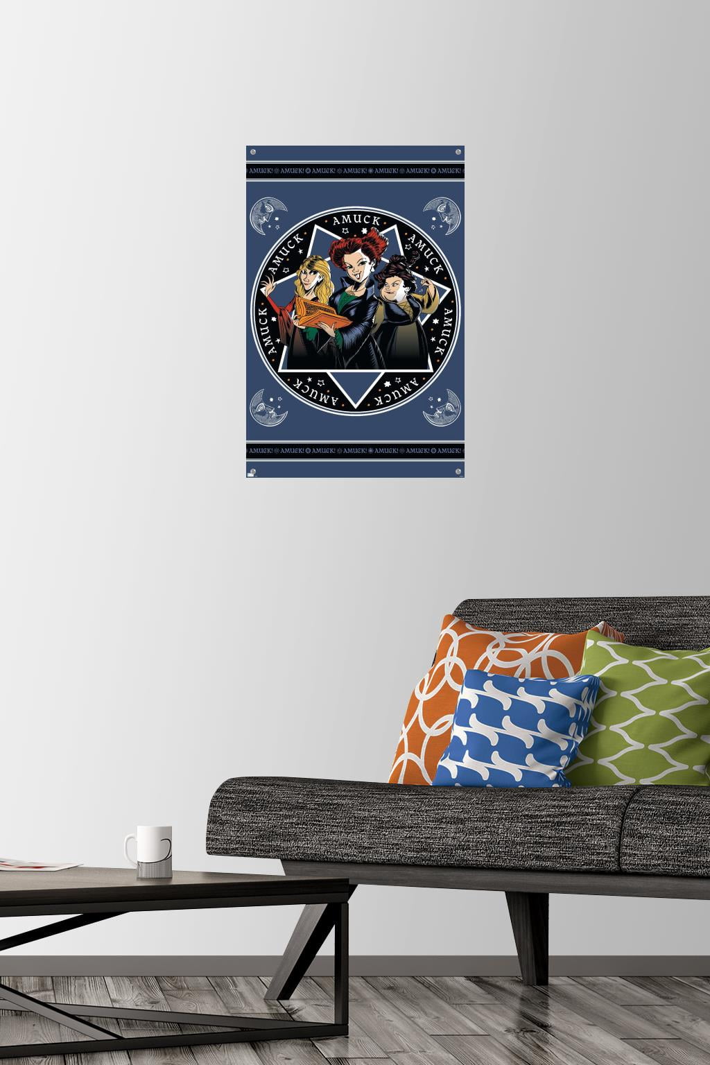 Disney Hocus Pocus - Amuck Wall Poster with Pushpins, 14.725" x 22.375"
