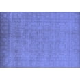 thumbnail image 1 of Ahgly Company Indoor Rectangle Oriental Blue Traditional Area Rugs, 2' x 5', 1 of 4