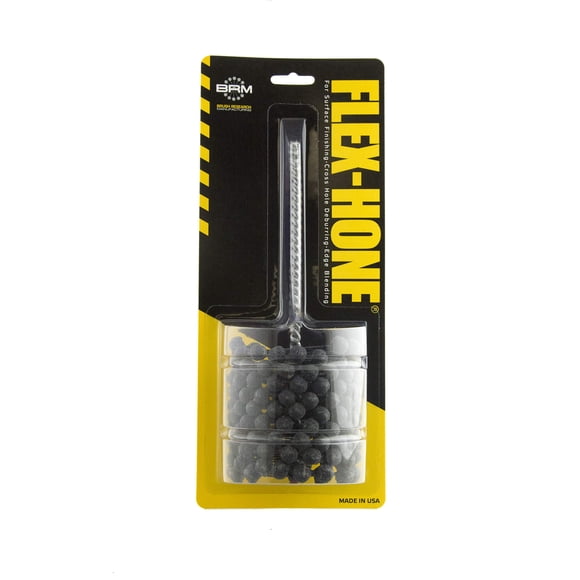 Brush Research BC27818 FLEX-HONE®, Diamètre 2-7/8 Pouces (73 mm), Grain 180, Carbure de Silicium, pour Acier Doux, Acier Inoxydable, Fonte et Matériaux Ferreux Plus Souples