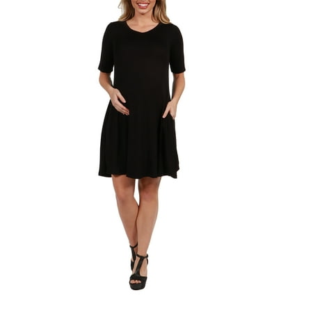 

24/7 Maternity Pocket Mini Dress