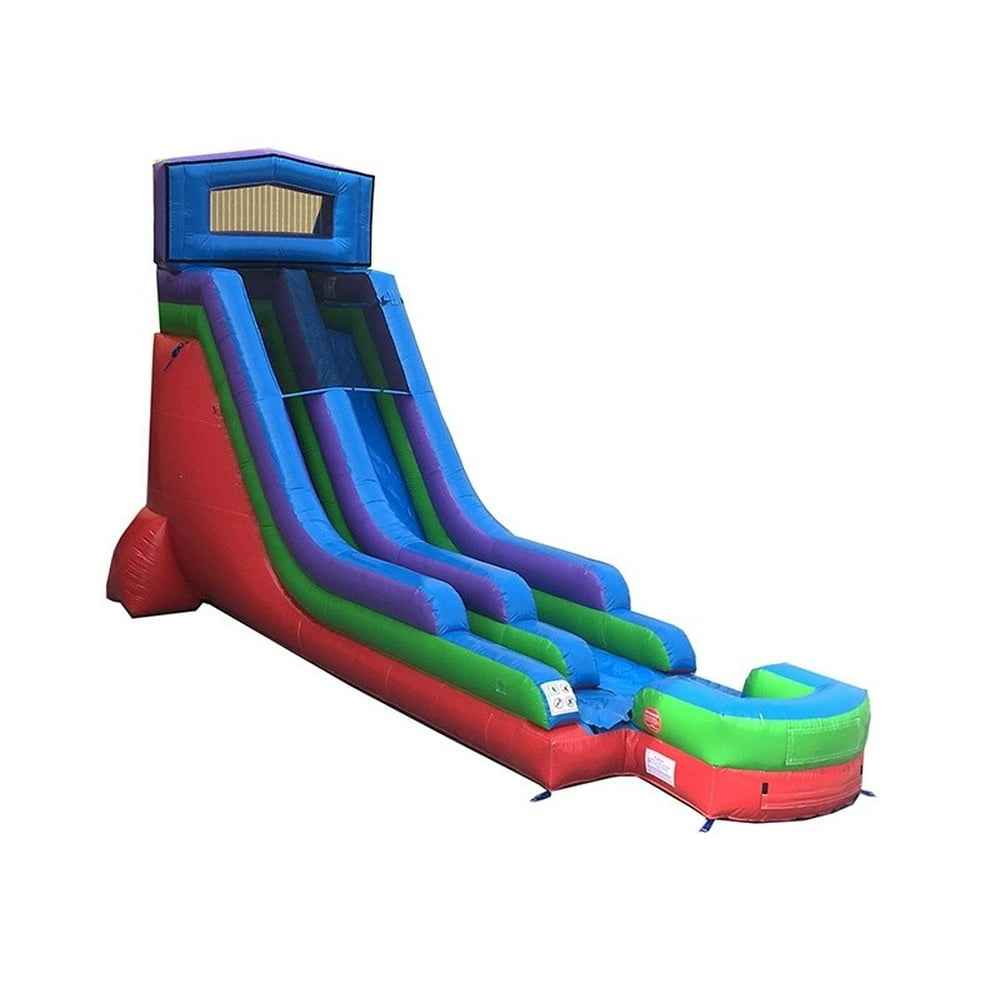 Pogo 18' Commercial Inflatable Water Slide, Retro with Blower - Walmart ...