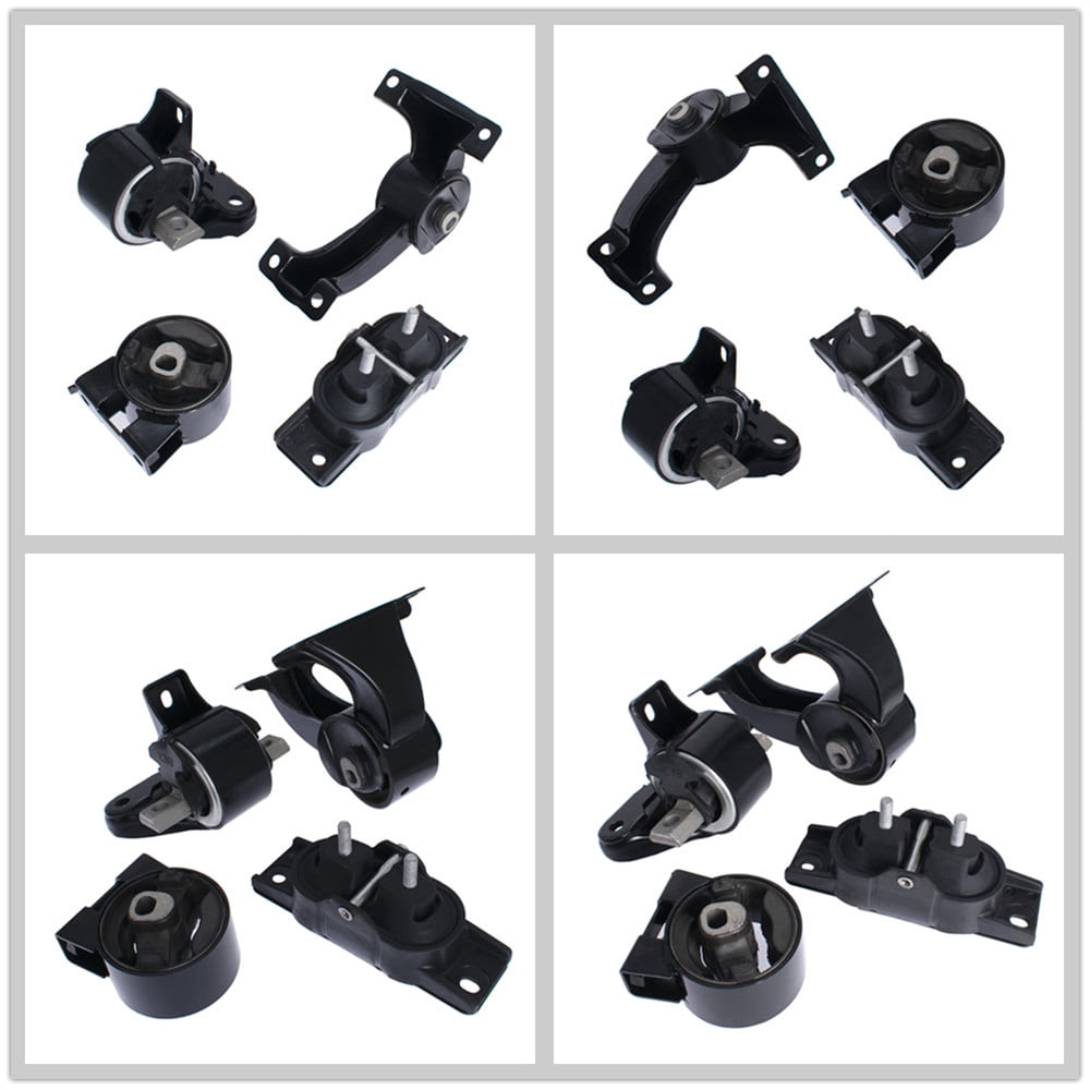 4-Pack Engine Motor & Trans Mount Set Fit for 2009-2010 Dodge Journey 2.4L(FWD) 3.5L(AT) 3165 3183 3168 3155