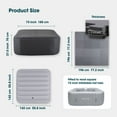 thumbnail image 2 of RELXTIME Inflatable Hot Tub Insulation Cover Set, CEC Set for 73-inch Square Inflatable Hot Tub, Outdoor Spa Pool Cover Covers,Insulated Cover,Hot Tub Mats, 2 of 6
