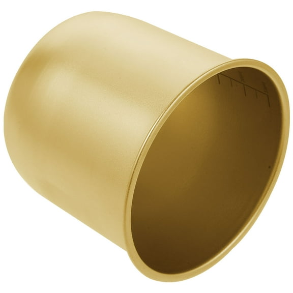 TEHAUX Golden Stainless Steel Measuring Cups Set with Clear Scale for Kitchen Baking and Cooking