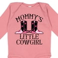 thumbnail image 4 of Inktastic Mommy Little Cowgirl Baby Clothes Girls Long Sleeve Baby Bodysuit, 4 of 5