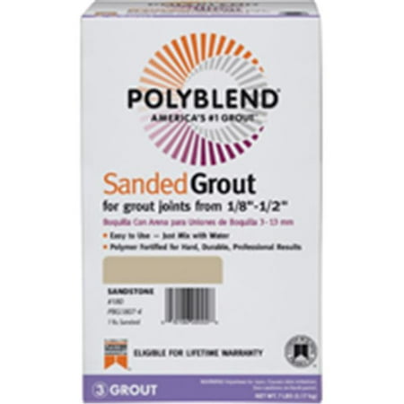 Sanded Grout, Sandstone, 7-Lbs.
