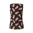 thumbnail image 6 of Goofa Popcorn Printed Womens Workout Tops for Women Sleeveless Yoga Shirts Athletic Running Tank Tops Sleeveless Gym Clothes Workout Apparel-Medium, 6 of 9