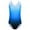 A Blue, variant on BAOHULU Girls Diamond Gymnastics Leotard Sleeveless Gradient Blue Ballet Dancewear