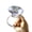 8 cm, variant on Big Sparkling Artificial Crystal Rings Women Finger Jewelry Fashion Design Suitable for Weddings Parties Cosplay