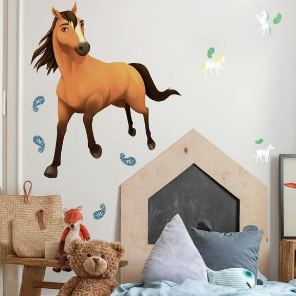 DreamWorks Spirit: Riding Free Peel and Stick Giant Wall Decals