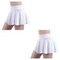 thumbnail image 2 of Minnieouse Mujeres Yoga vestido Fitness elástico verano Casual entrenamiento tenis gimnasio pantalones cortos falso piezas Culottes inferior ropa Type1 NO1, 2 of 6