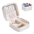 thumbnail image 2 of Mother's Day Rhino Portable Jewelry Box with Imitation Metal Zippers & Compact Design, 2 of 6