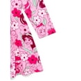 thumbnail image 4 of Disney Princess Toddler Girl Long Sleeve All Over Print Dress, Sizes 12M-5T, 4 of 7