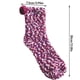 thumbnail image 2 of Calcetines de invierno para mujer sweethay AP000569-04B Morado Rojo y Blanco, 2 of 6