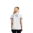 thumbnail image 2 of Ladies Football Replica Jersey Color White/Black Large Size, 2 of 10