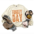 thumbnail image 6 of Turkey Day Block Distressed - Women's Graphic Sweatshirt, 6 of 14