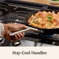 thumbnail image 5 of Calphalon Hard-Anodized Nonstick 10" Frying Pan with Lid, 5 of 6