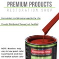 thumbnail image 4 of Scarlet Red Quart Kit Low VOC URETHANE BASECOAT Car Auto Body Paint Kit, 4 of 6