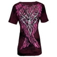 thumbnail image 3 of Archaic by Affliction Women's T-Shirt Brave Girl, 3 of 8