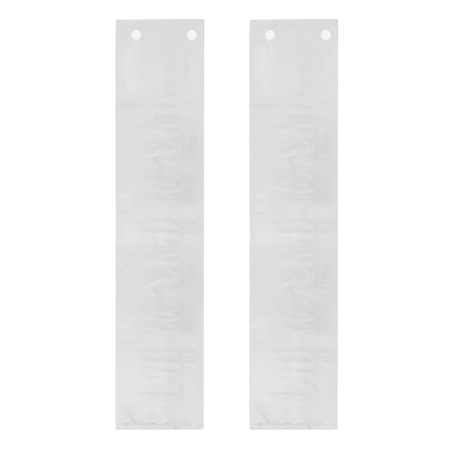Uxcell 28x5" Bolsa de paraguas húmeda, bolsas de lluvia desechables transparentes, funda grande para paraguas, paquete de 200