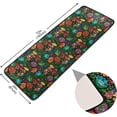 thumbnail image 2 of SKYSONIC 2X6 Feet Forest Birds Runner Rug with Rubber Backing, Magic Colorful Non Slip Entryway Rug Runner Washable Soft Area Rug Carpet for Hallway Bedroom Kitchen Decor, 2 of 6