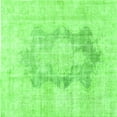 thumbnail image 1 of Ahgly Company Indoor Square Persian Green Traditional Area Rugs, 3' Square, 1 of 1