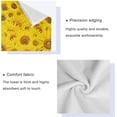 thumbnail image 3 of Coolnut 3 PCS Towel Beautiful Sunflower Cotton Bath Towel Set (1 Bath Towel, 1 Hand Towel, 1 Washcloth) for Bathroom, Super Soft and Quick Dry Towels, 3 of 6