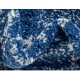 thumbnail image 2 of Unique Loom Bromley Collection Area Rug - Wells (2' x 8' 8" Runner Navy Blue/Ivory), 2 of 6