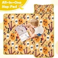 thumbnail image 4 of Halloween Pumpkins Skulls and Candies Toddler Nap Mats for Kids Preschool,50"x20" Sleeping Mat Bag or Kids,Toddler Sleeping Bag,Toddler Nap Mat or Daycare, 4 of 6