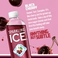 thumbnail image 2 of Sparkling Ice® Naturally Flavored Sparkling Water, Ice Black Cherry, 17 Fl Oz, 12 Count, 2 of 6