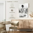 thumbnail image 5 of Elephant Stock Soft Silhouette Vi Wall Art - Vertical Multi Panel Canvas - Living Room Wall Decor - People Multi Panel - Gray And Black Decor By e. Anthony Orme - 48" x 74", 5 of 8