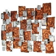 thumbnail image 3 of Empire Art Direct ADM-6126-2949-R Maze Hand Painted Etched Metal Wall Sculpture, 3 of 10