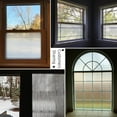 thumbnail image 6 of VELIMAX Frosted Window Privacy Film Non Adhesive Window Cover Removable Window Cling Clear Water Privay Film for Glass UV Blocking 35.4x78.7 inches, 6 of 7